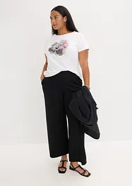 T-Shirt mit reiner Baumwolle, bonprix
