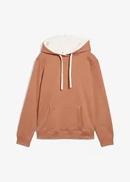 Sweat-shirt à capuche avec détails contrastants, bonprix