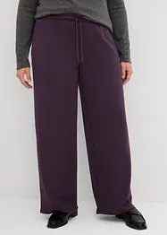 Pantalon en jersey interlock épais, bonprix