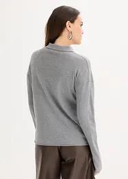 Feinstrick in Hemdoptik, bonprix