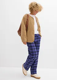 Flanellhose aus reiner Bio-Baumwolle, bonprix