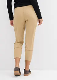 Pantalon sarouel ultra-doux, longueur 3/4, bonprix