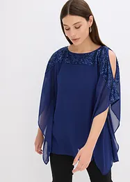 Tunika mit Pailletten, bonprix