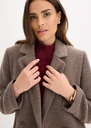 Manteau court aspect laine, bonprix