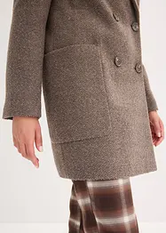 Manteau court aspect laine, bonprix