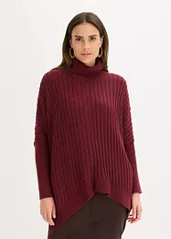 Pull poncho oversize, bonprix