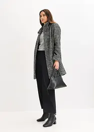 Manteau de mi-saison décontracté imitation laine, bonprix