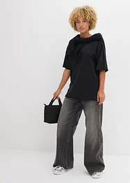 Long-Shirt aus reiner Baumwolle, bonprix