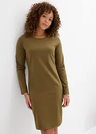 Jerseykleid aus Baumwolle mit Stretch (2er Pack), bonprix