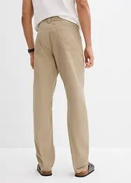 Regular Fit Twillhose aus reiner Baumwolle, Straight, bonprix