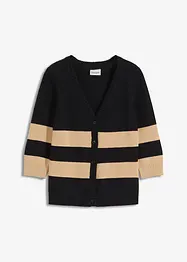 Gilet rayé en maille de coton, bonprix