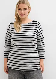 Langarmshirt mit reiner Bio-Baumwolle, bonprix