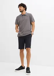Poloshirt (2er Pack) aus reiner Bio-Baumwolle, bonprix