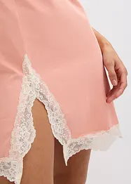 Nachthemd mit Spitze aus Bio-Baumwolle, bonprix