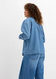 Oversized Jeanshemd aus Bio-Baumwolle, bonprix