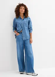 Oversized Jeanshemd aus Bio-Baumwolle, bonprix