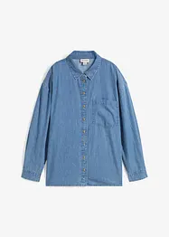 Oversized Jeanshemd aus Bio-Baumwolle, bonprix