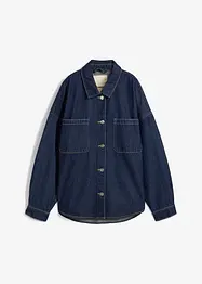 Oversized Jeans-Overshirt aus Bio-Baumwolle, bonprix