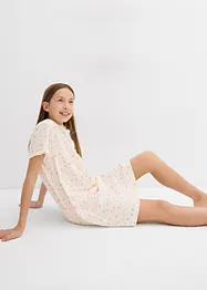 Lot de 3 chemises de nuit 100% coton, bonprix