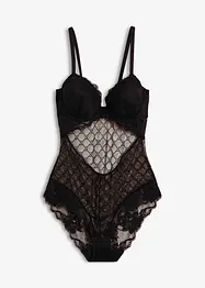 Body mit zierendem Mesh, bonprix