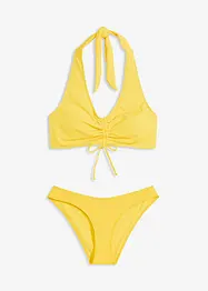 Neckholder-Bikini (2-tlg.Set) mit Raffung, bonprix
