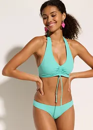 Neckholder-Bikini mit Raffung (2-tlg.Set), bonprix