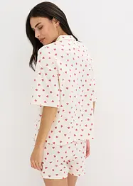 Shorty aus Flammgarn, oversized, bonprix