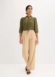 Mesh-Shirt mit Schluppe, bonprix