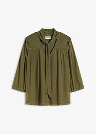 Mesh-Shirt mit Schluppe, bonprix