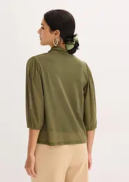 Mesh-Shirt mit Schluppe, bonprix