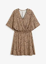 Jerseykleid in Wickeloptik aus Viskose-Mix, bonprix
