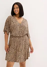 Robe en jersey style portefeuille, bonprix