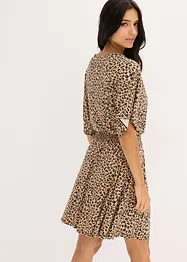 Jerseykleid in Wickeloptik aus Viskose-Mix, bonprix