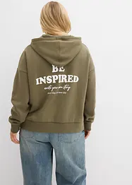 Oversize Hoodie aus weichem Baumwoll-Mix, bonprix