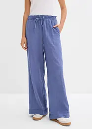 Schlupfhose aus luftigem Musselin, bonprix