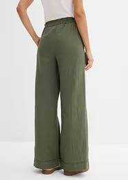 Schlupfhose aus luftigem Musselin, bonprix