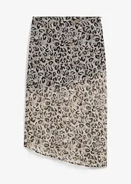 Midirock aus feinem Chiffon, bonprix
