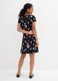 Jerseykleid aus elastischem Bio-Baumwoll-Mix, bonprix