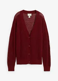 Ajour-Strickjacke, bonprix
