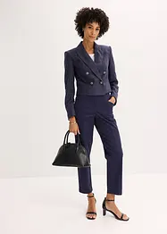 Satinhose mit Tapered Fit, bonprix