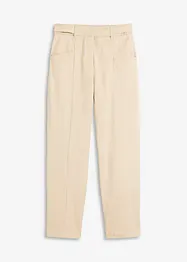 Satinhose mit Tapered Fit, bonprix