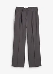 Bundfaltenhose in leichter Barrelform, bonprix