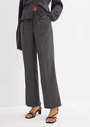 Bundfaltenhose in leichter Barrelform, bonprix