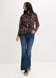 Schluppenbluse aus Chiffon, bonprix