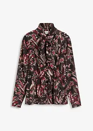 Schluppenbluse aus Chiffon, bonprix