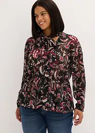 Schluppenbluse aus Chiffon, bonprix