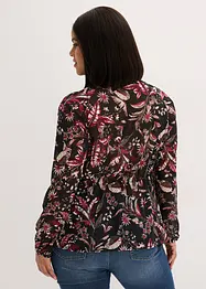 Schluppenbluse aus Chiffon, bonprix