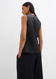Lederimitat-Top, bonprix