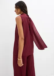 Long-Top aus strukturiertem Viskose-Mix, bonprix
