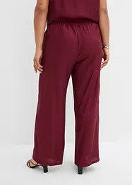 Schlupfhose aus strukturiertem Viskose-Mix, bonprix